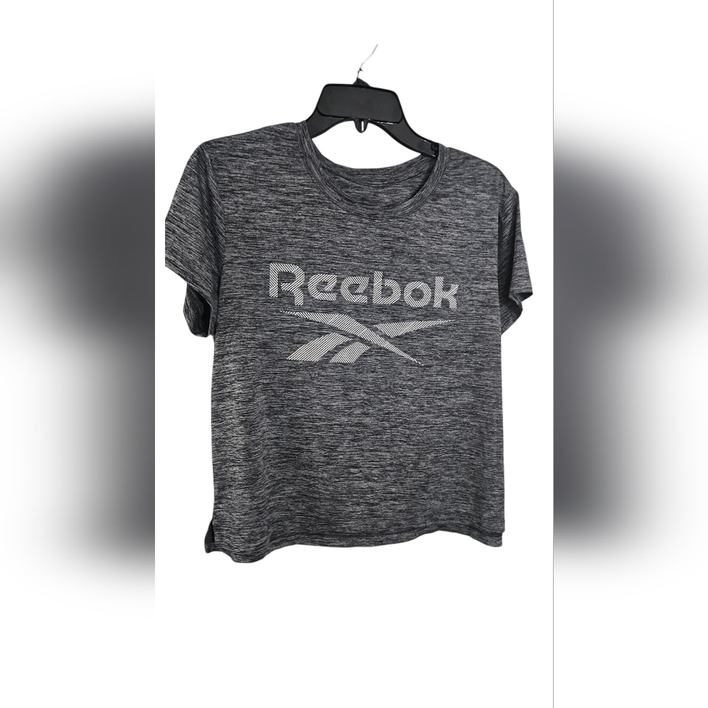 Reebok Gray Logo T-Shirt